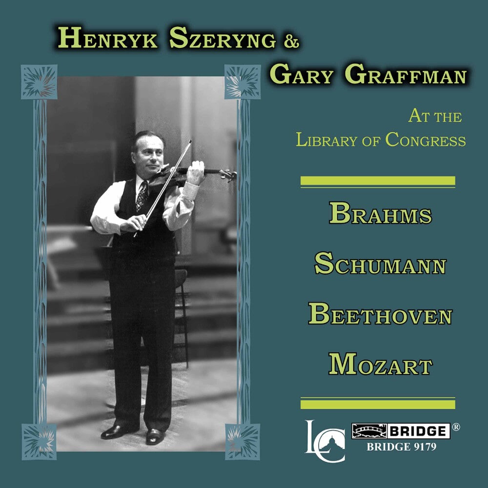 Gary Graffman - Great Performances from the Library of Congress 22 Music CD