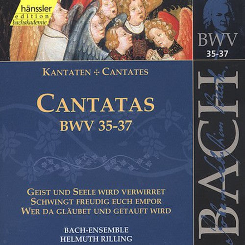 Bach / Gachinger Kantorei / Rilling - Sacred Cantatas Bwv 35 36 37 - Music CD