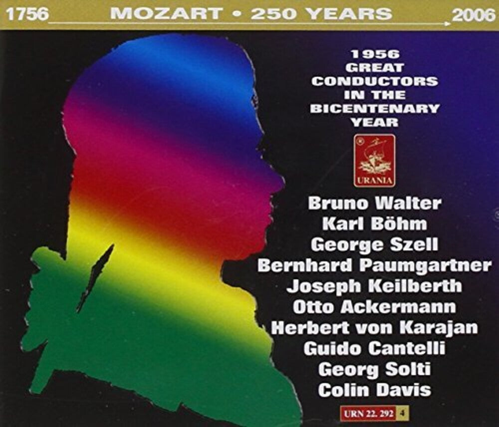 Mozart / Keilberth / Karajan / Solti / Colin Davis - Jubilee Edition 1756-1956 Music CD
