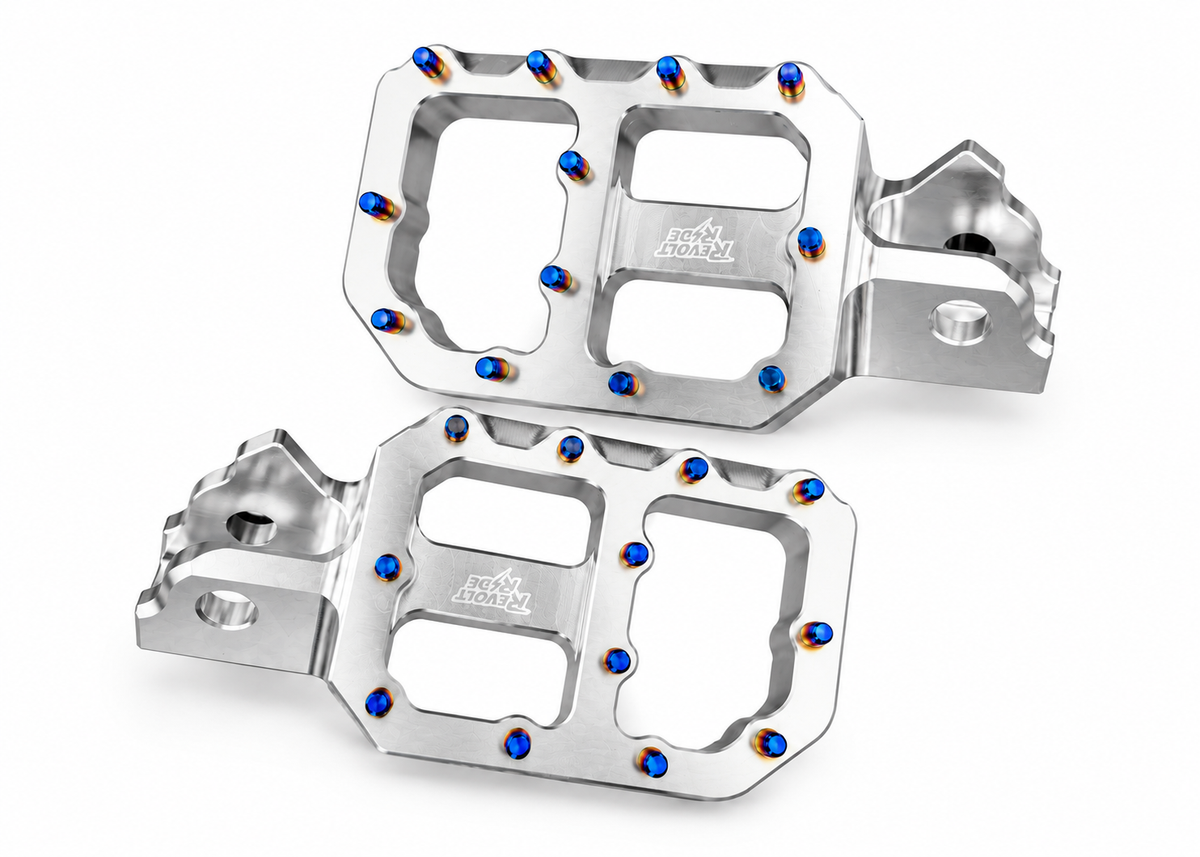 Revolt Ride Wide Platform E-Moto Foot Pegs