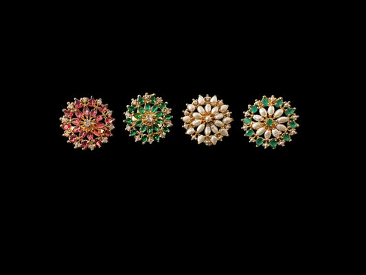 DJR126 Cz polki  ring ( READY TO SHIP)