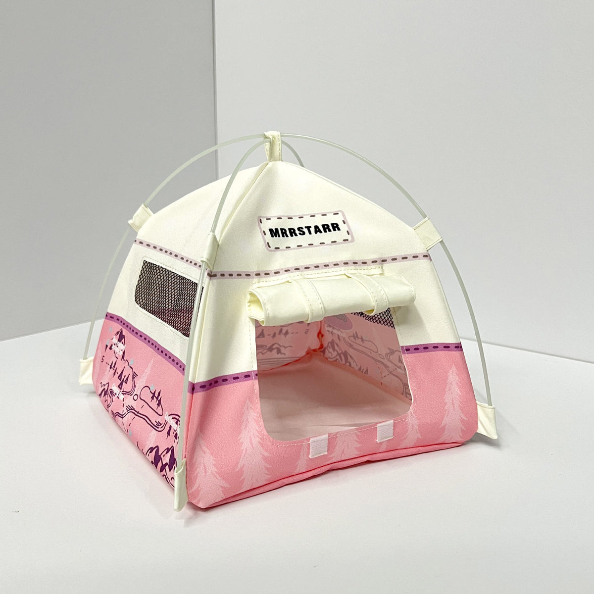 Mini Campout Reptile Hide & Enrichment Tent