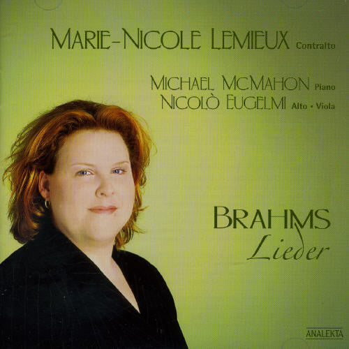 Brahms / Lemieux - Lieder - Music CD