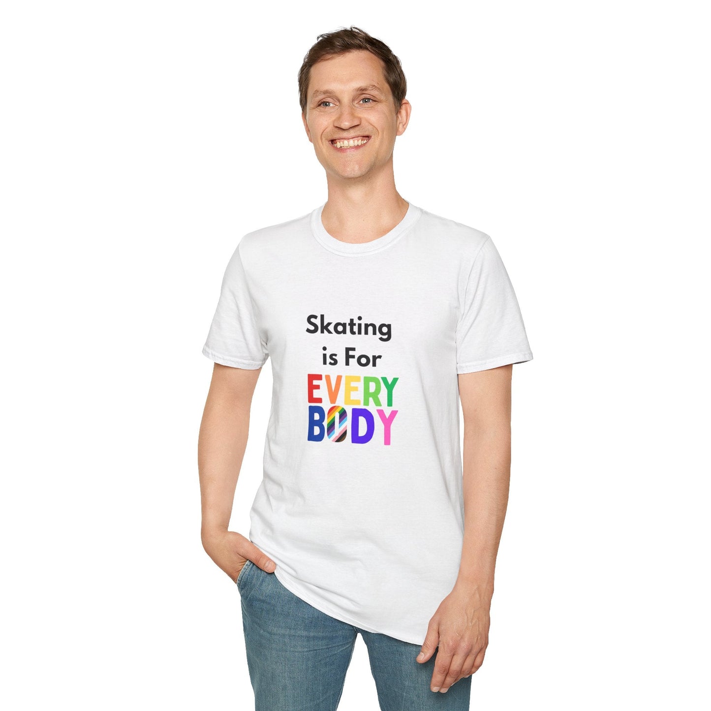 Skating is For Everybody Unisex T-Shirt