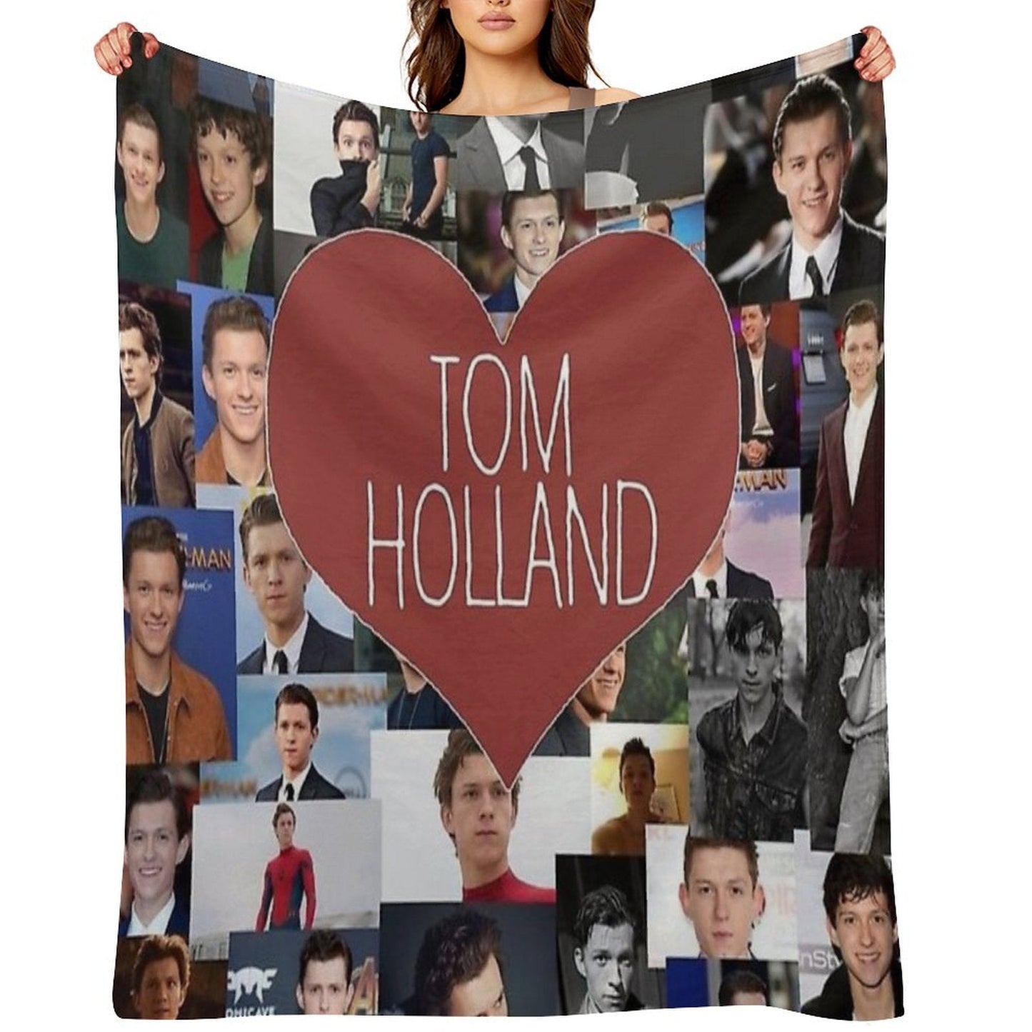 Tom Holland Blanketstickers Throw Blanket