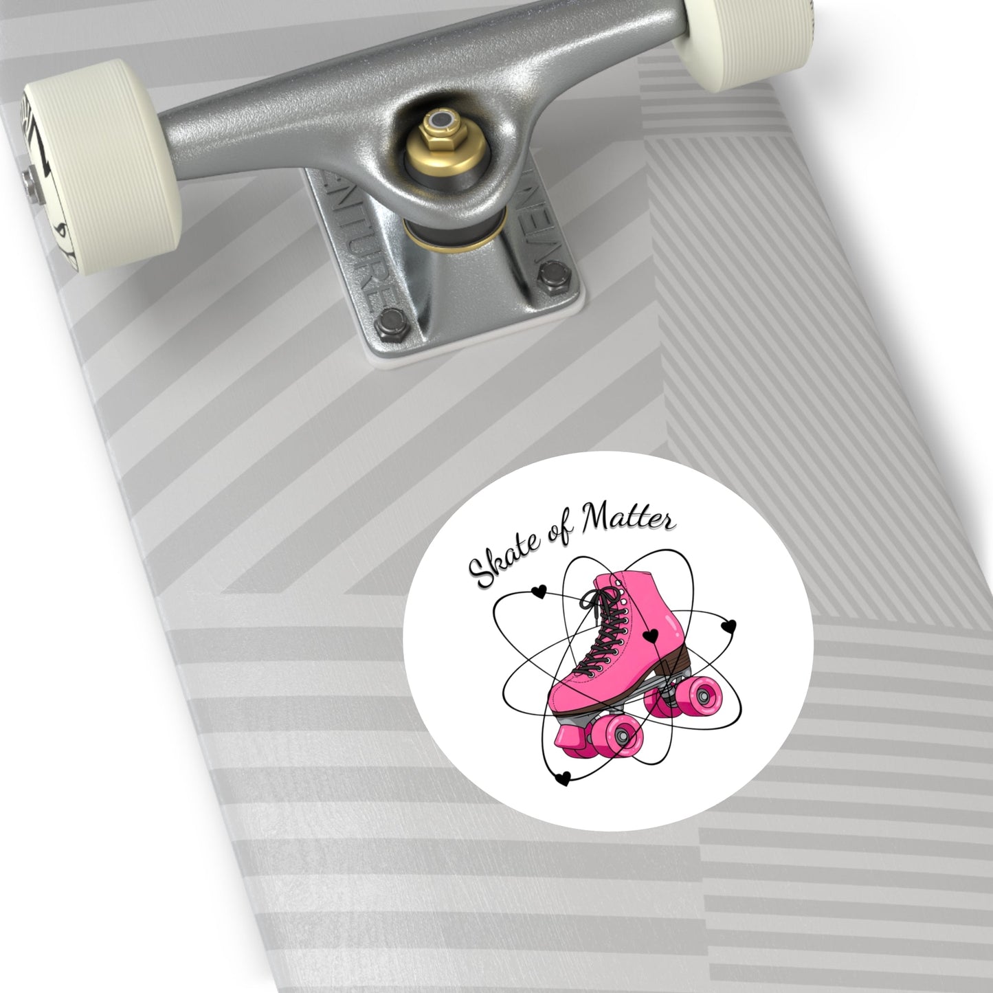 Round Skate of Matter Sticker