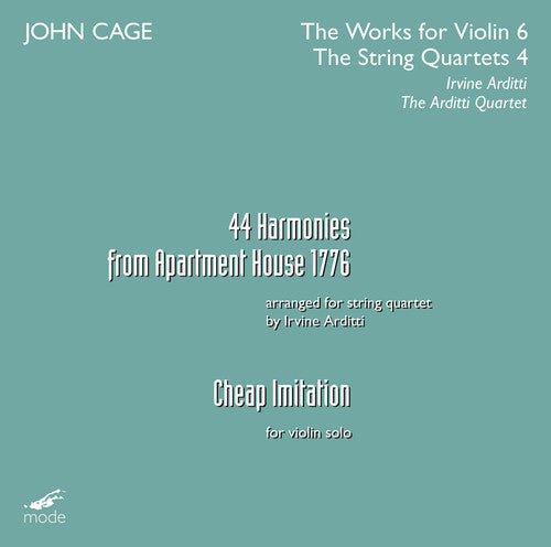 Cage / Arditti / Arditti Quartet - Cheap Imitation / Harmonies Apartment House 1776 - Music CD