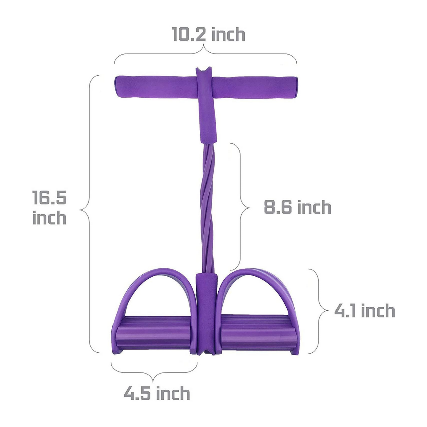 JupiterGear Pedal Resistance Band for Training Arms, Abs, Waist and Yoga Stretching
