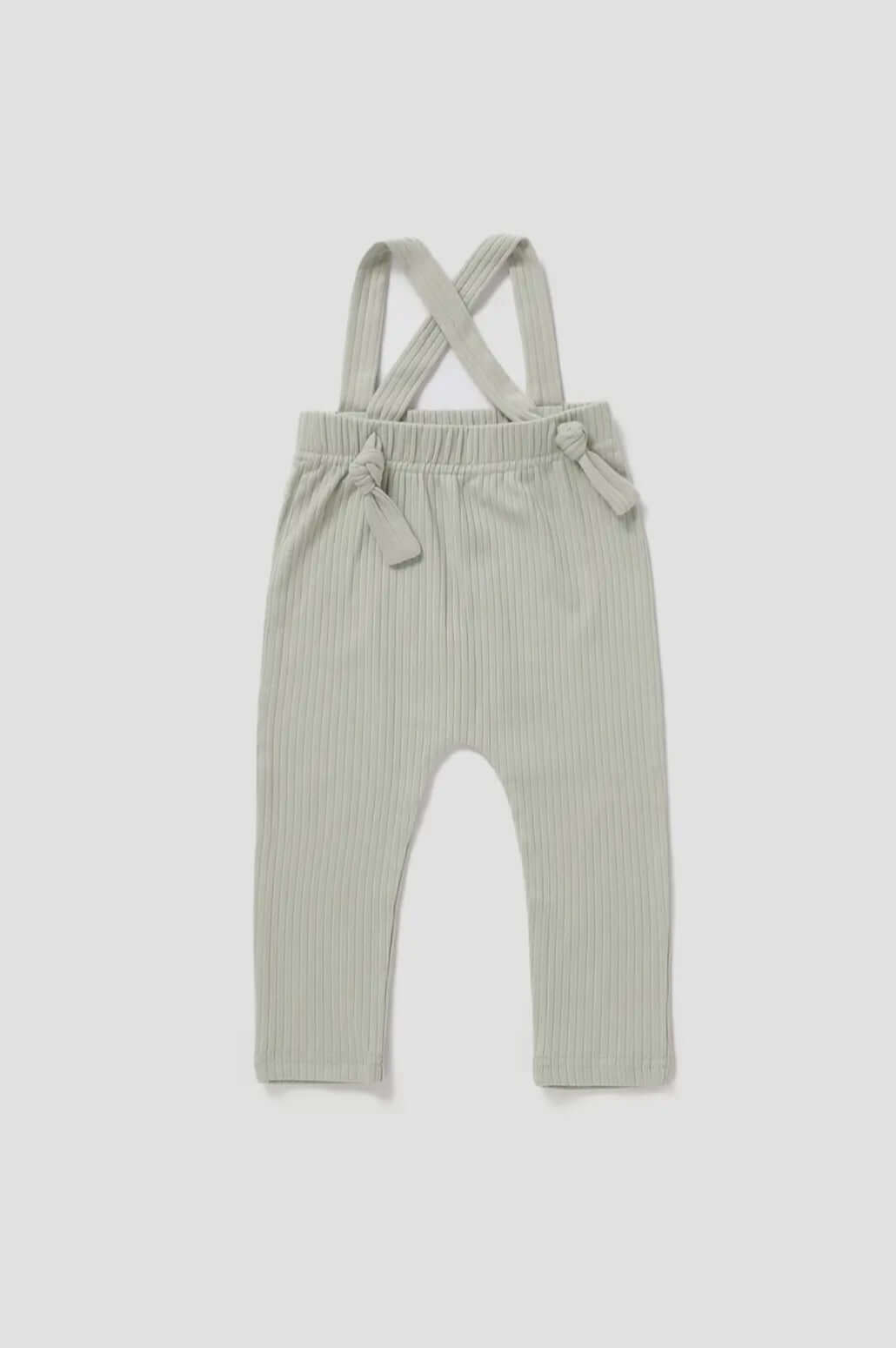 Cutesy Organic Ribbed Suspenders