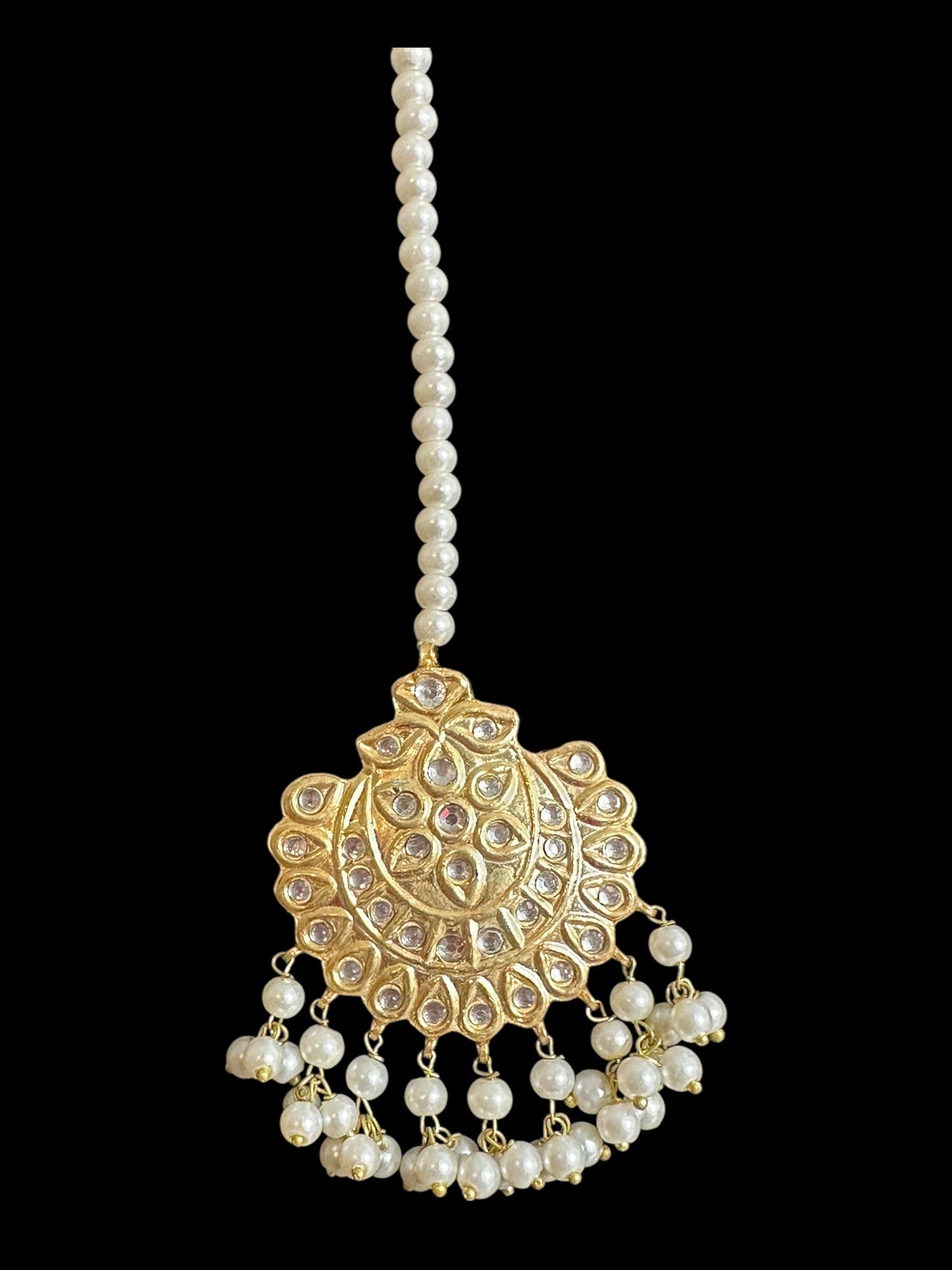 BR475 kundan Rani haar bridal set ( READY TO SHIP )