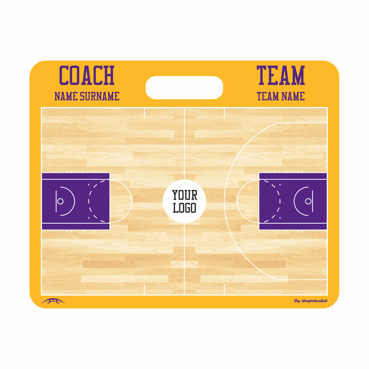 NBA Custom American Style Magnetic Coaching Board 22'' x 17.5'' / 56 cm x 45 cm