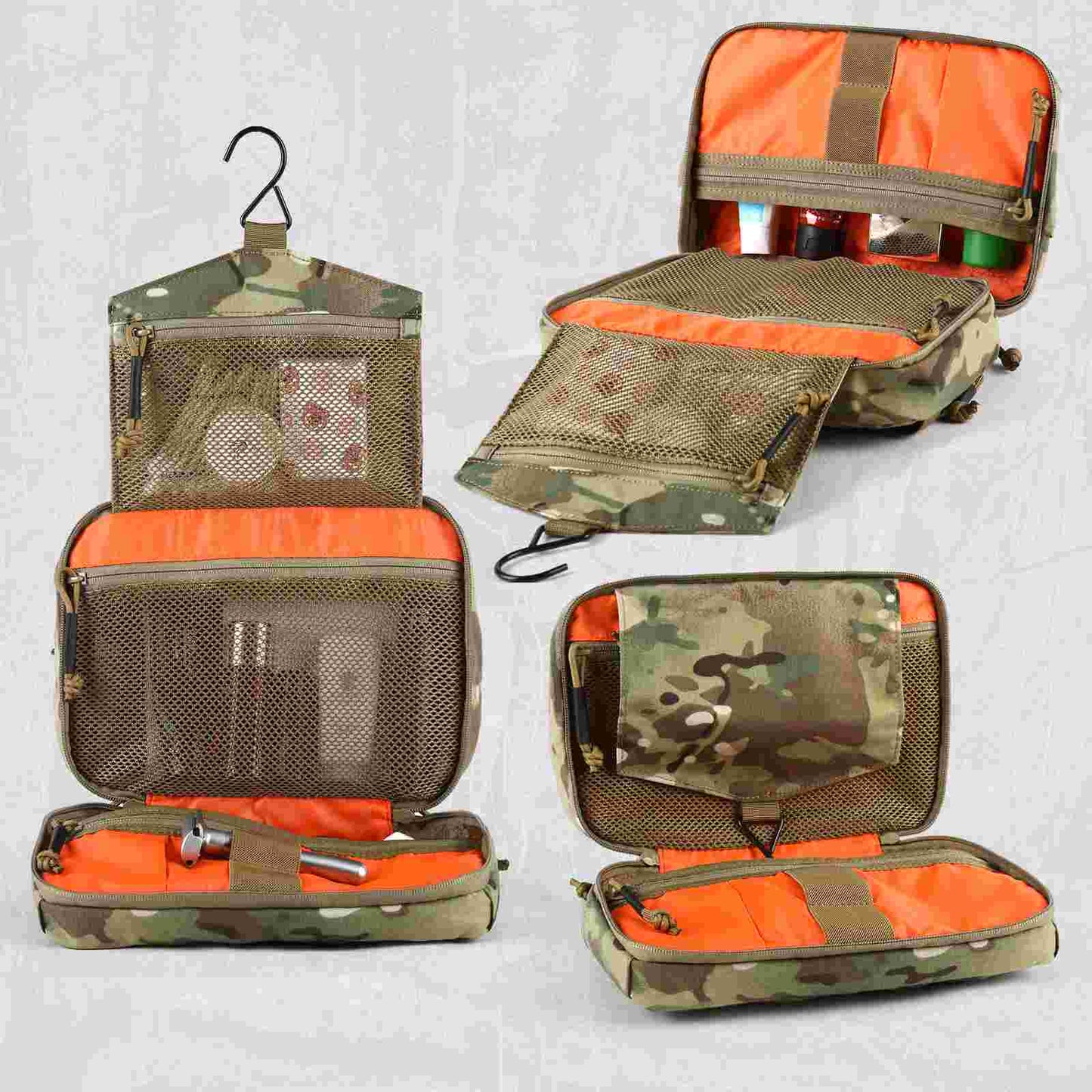 Votagoo Large Capacity Hanging Toiletry Bag Waterproof Makeup Cosmetic Bag Portable Travel Organizer