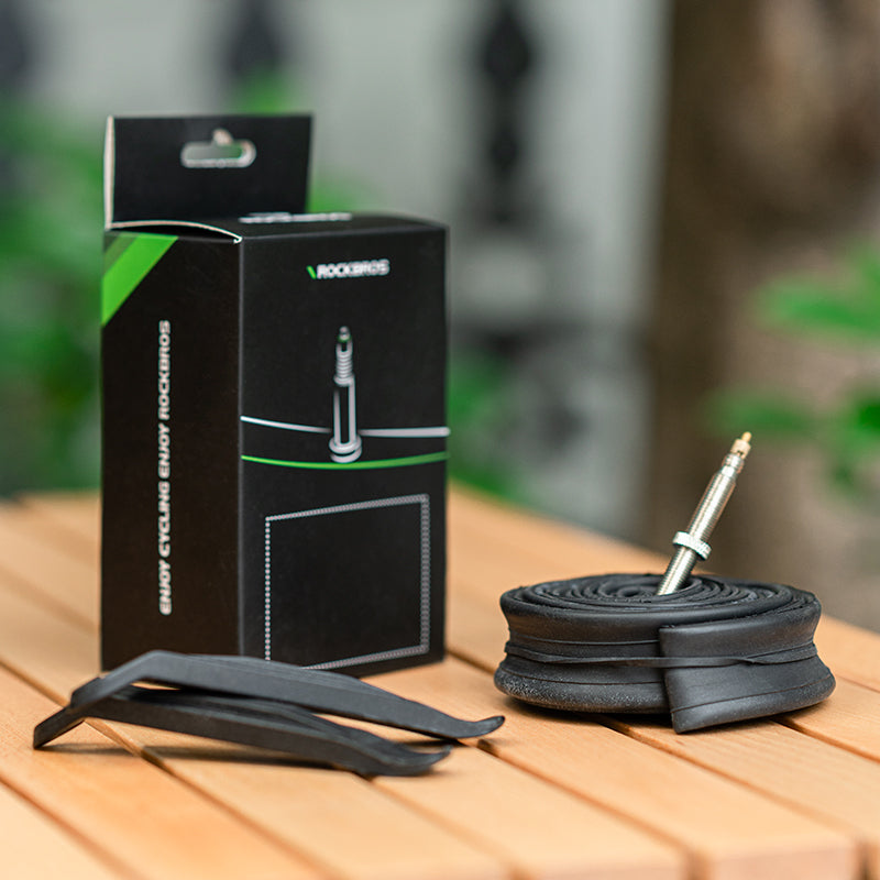 ROCKBROS 26'/27.5'X1.95/2.125 Mountain Bike Inner Tube 48mm Presta/Schrader Valve High Self Sealing Butyl Rubber