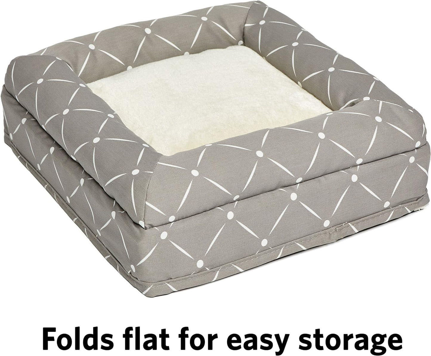 Cat Hous in Fashionable Mushroom Diamond Print