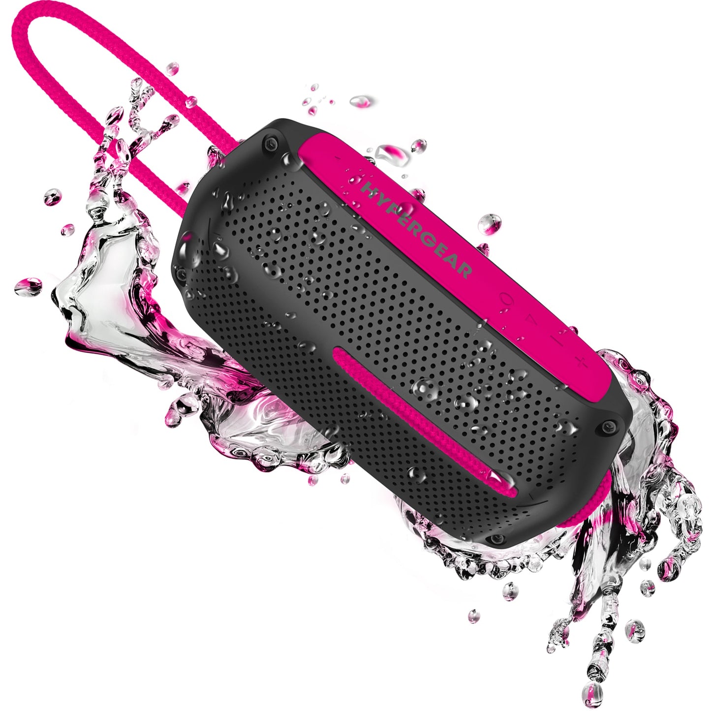 HyperGear Wave Water Resistant Wireless Speaker with Extended Battery Life (WATER-PRNT)