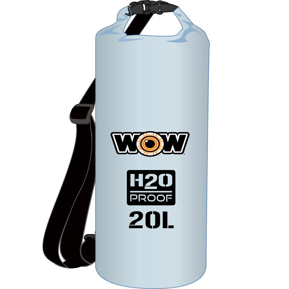 WOW Sports H2O Proof 20L Drybag Clear (18-5080C)