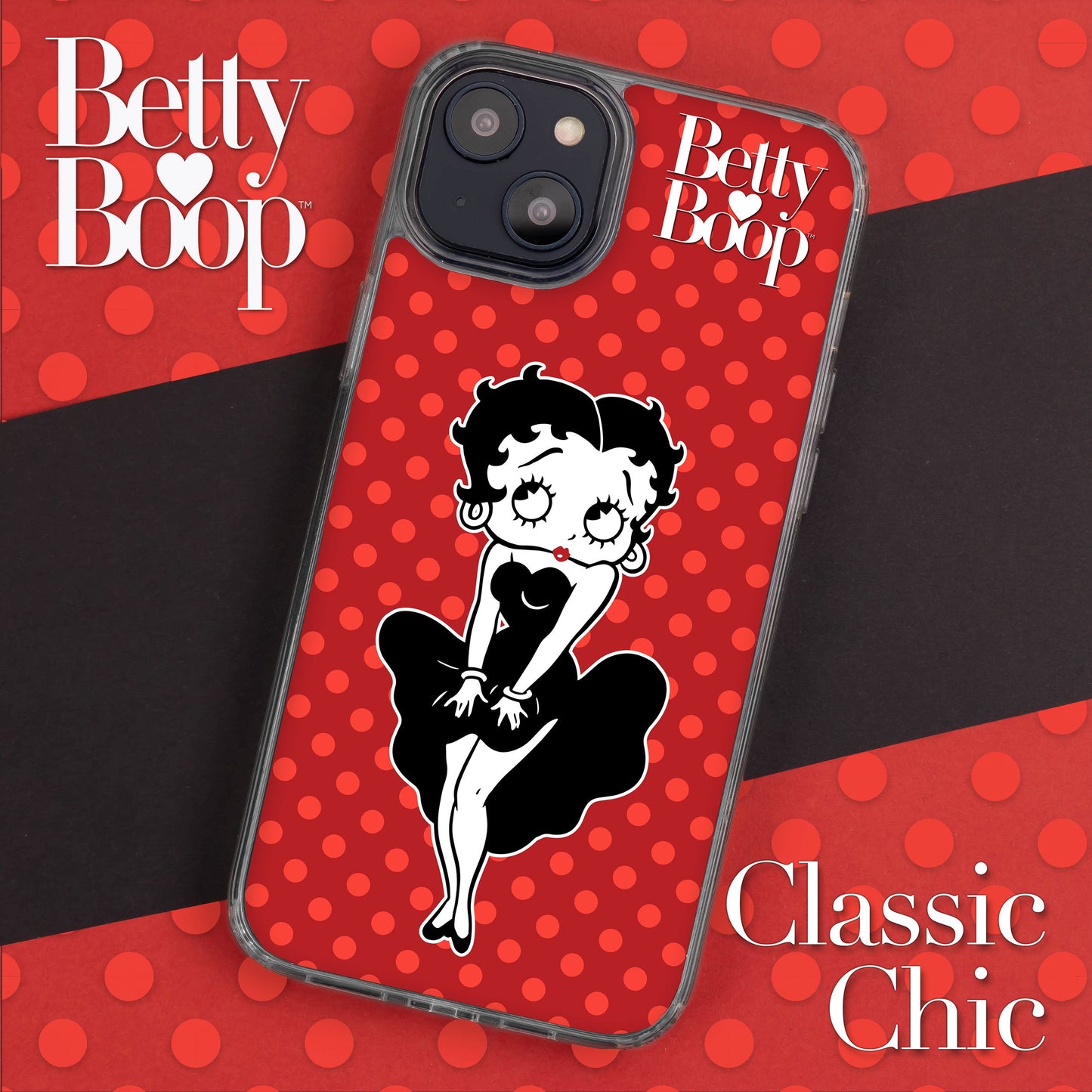 Betty Boop Classic HD Apple iPhone 12 Mag-Safe Phone Case