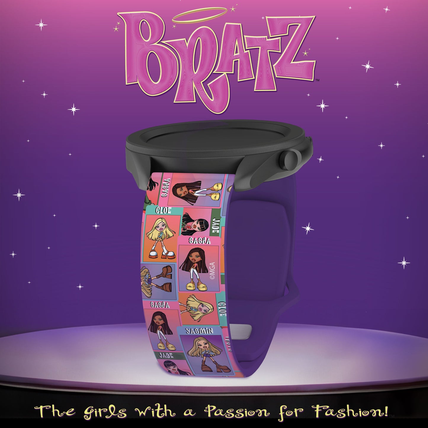 Bratz® Classic HD Watchband for Samsung, Garmin, Fossil, and More