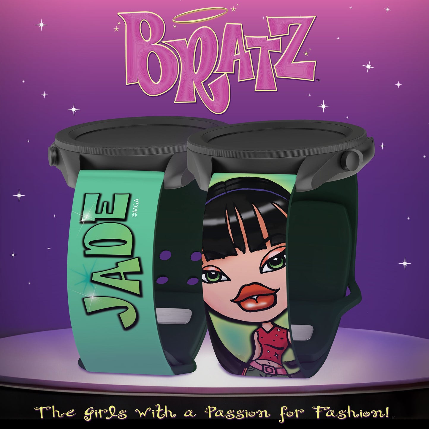 Bratz® Passion For Fashion HD Watchband for Samsung, Garmin, Fossil, and More