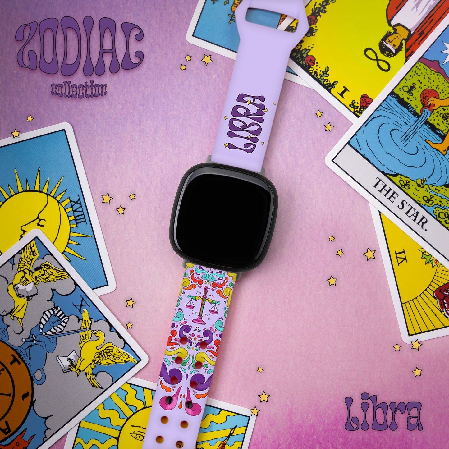 Zodiac Collection HD Fitbit Versa 3 & Sense 1 Watch Band