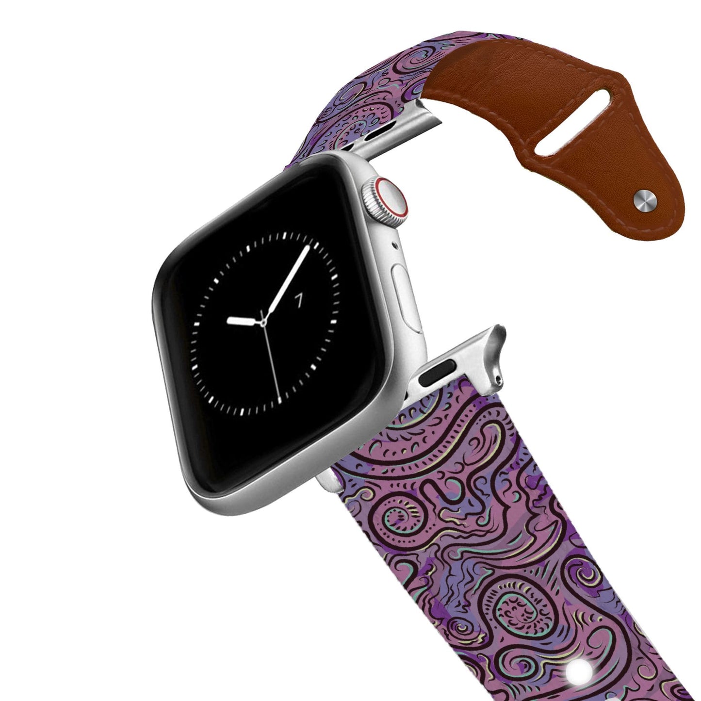Purple Dream Leather Apple Watch Band