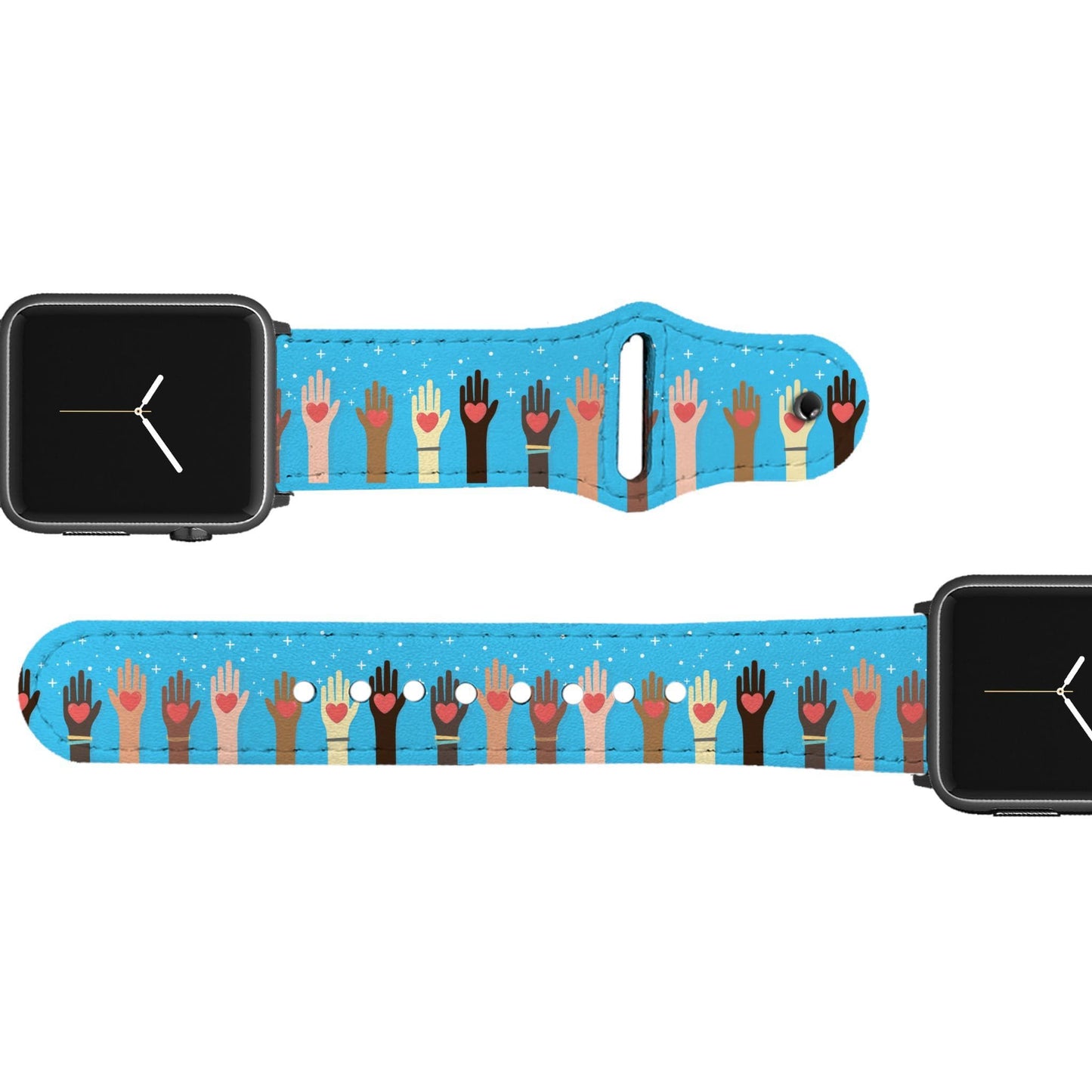 United We Stand Leather Apple Watch Band