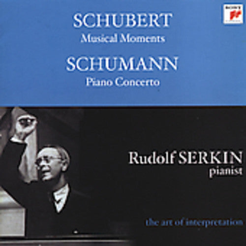 Serkin / Schubert / Schumann / Phl / Ormandy - Musical Moments / Cto In A Minor For Piano & Orch - Music CD
