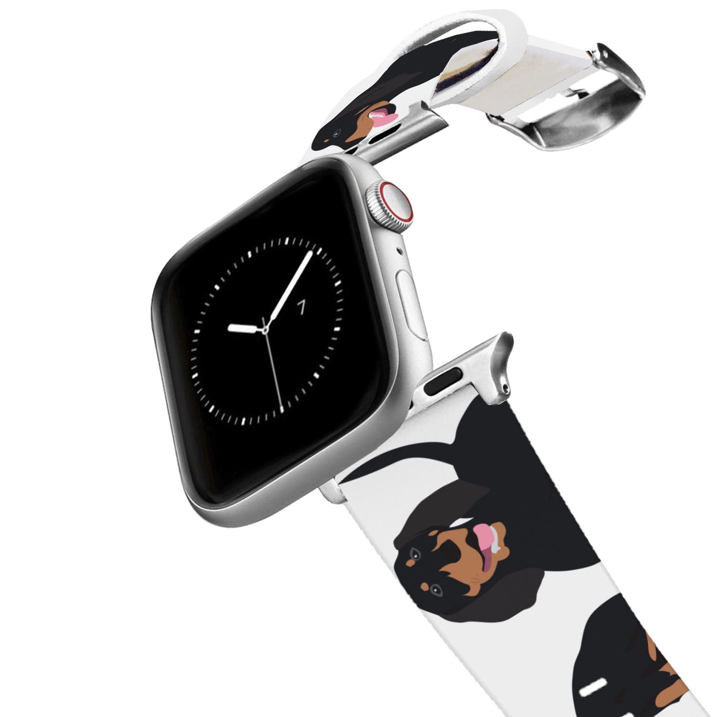 Black and Tan Coonhound Apple Watch Band