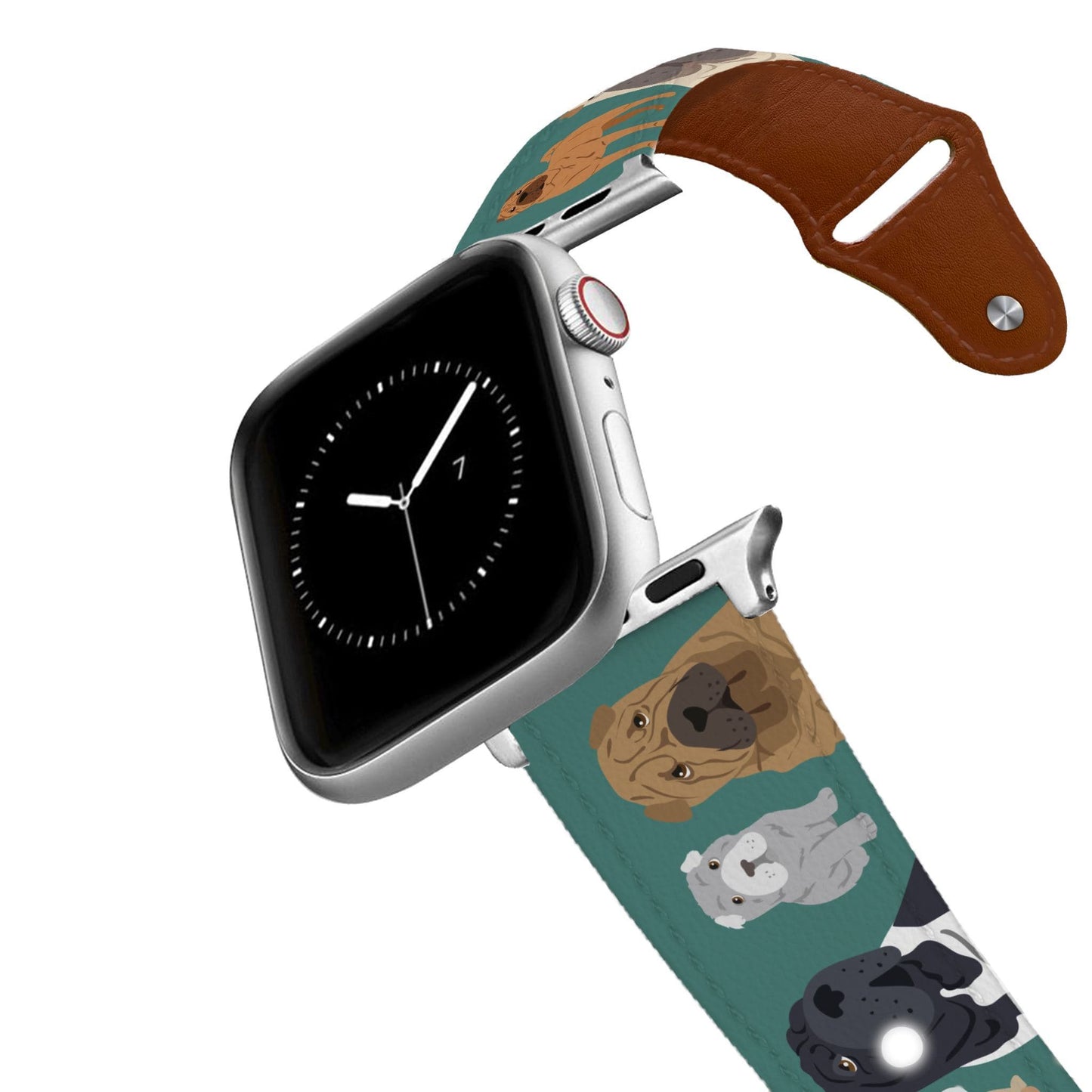 Shar Pei Apple Leather Apple Watch Band