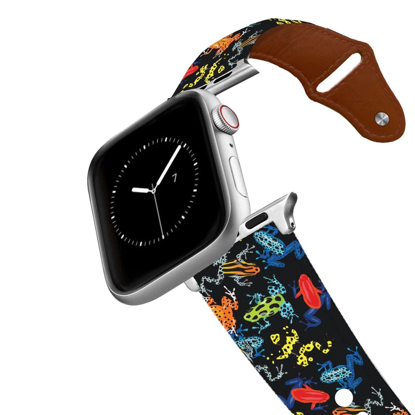 Dart Frogs Leather Apple Watch Band