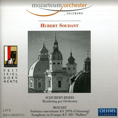 Schubert / Mozart / Soudant - Rendering Per Orchestra / Sinfonia Concertante - Music CD