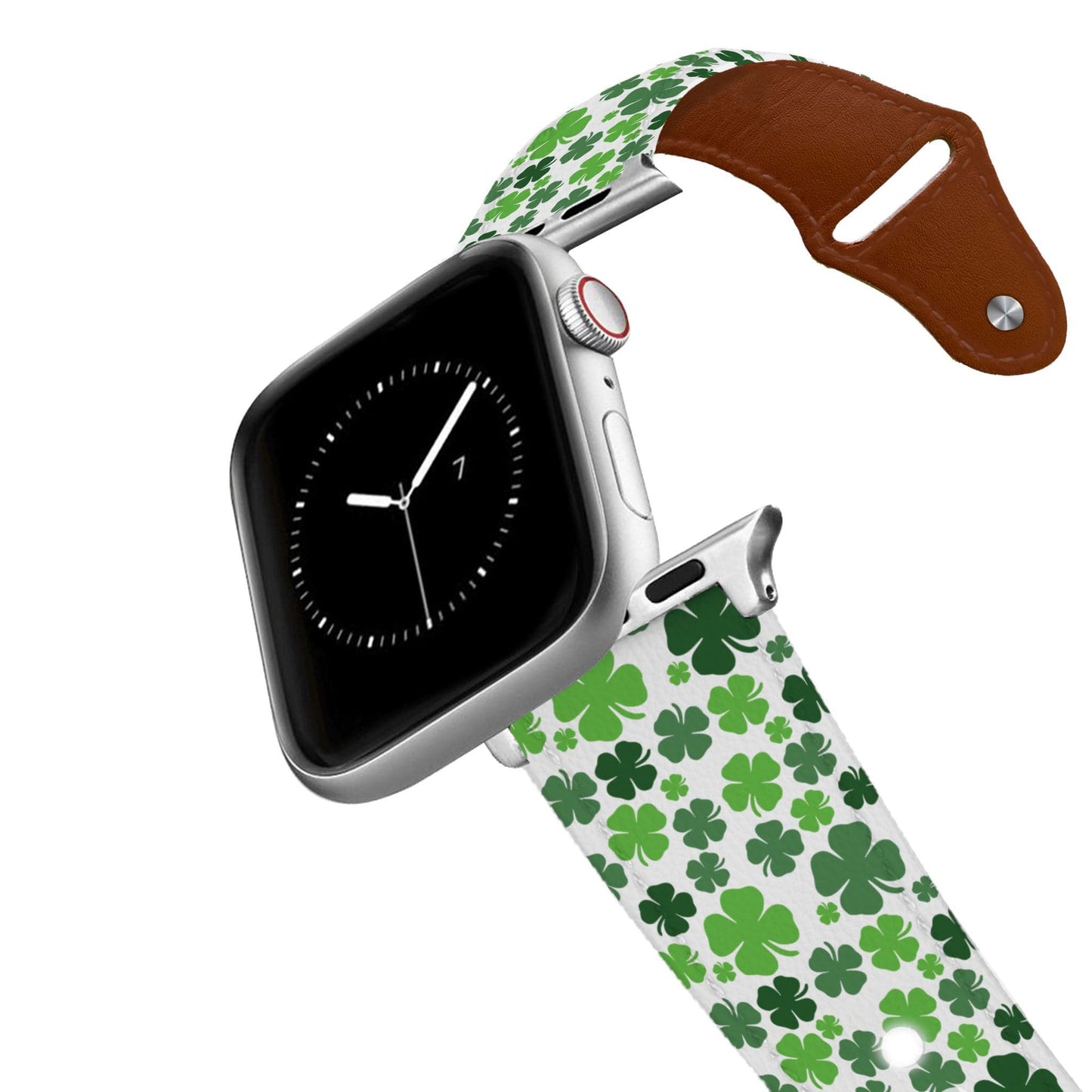 Clovers Leather Apple Watch Band