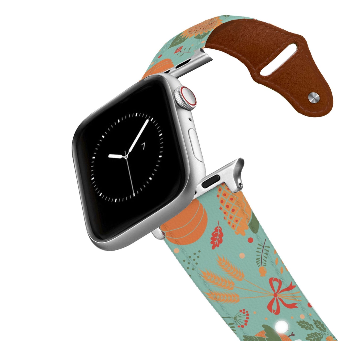 Pumpkin PIe Leather Apple Watch Band