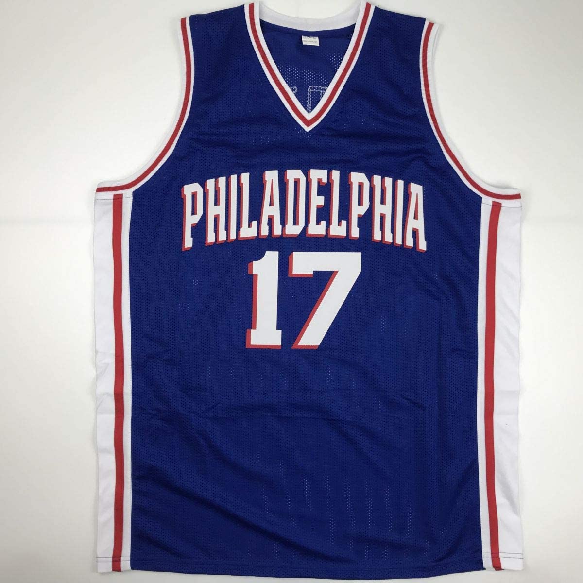 Autographed/Signed JJ J.J. Redick Philadelphia Blue Basketball Jersey JSA COA