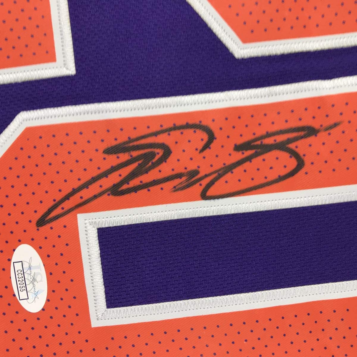 Autographed/Signed Josh Jackson Phoenix Purple Basketball Jersey JSA COA