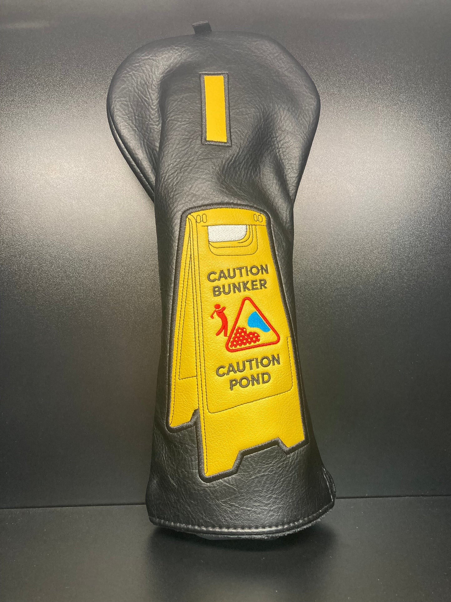 Caution! Bunker Ahead Headcover