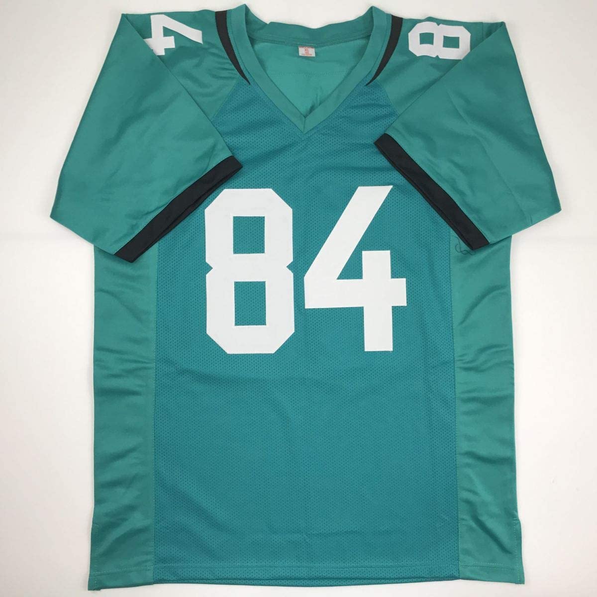 Autographed/Signed Keelan Cole Jacksonville Teal Football Jersey JSA COA