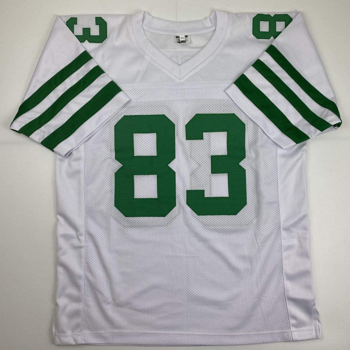 Autographed/Signed Vince Papale Invincible Philadelphia White Football Jersey Tristar COA