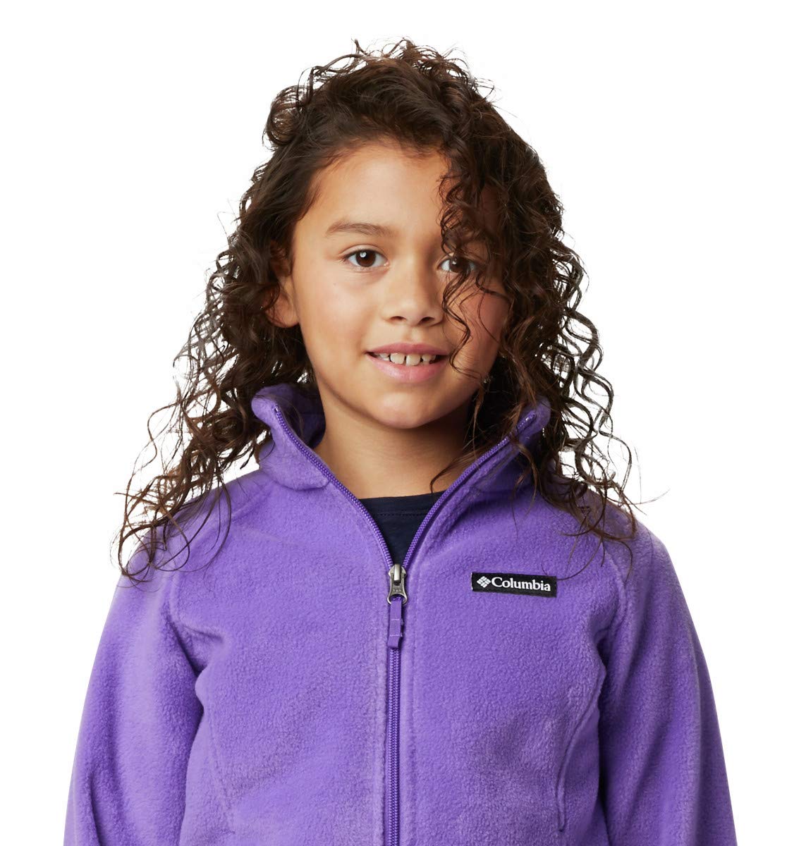 Columbia Girls Benton Springs Fleece Jacket, Lapis Blue, 3T