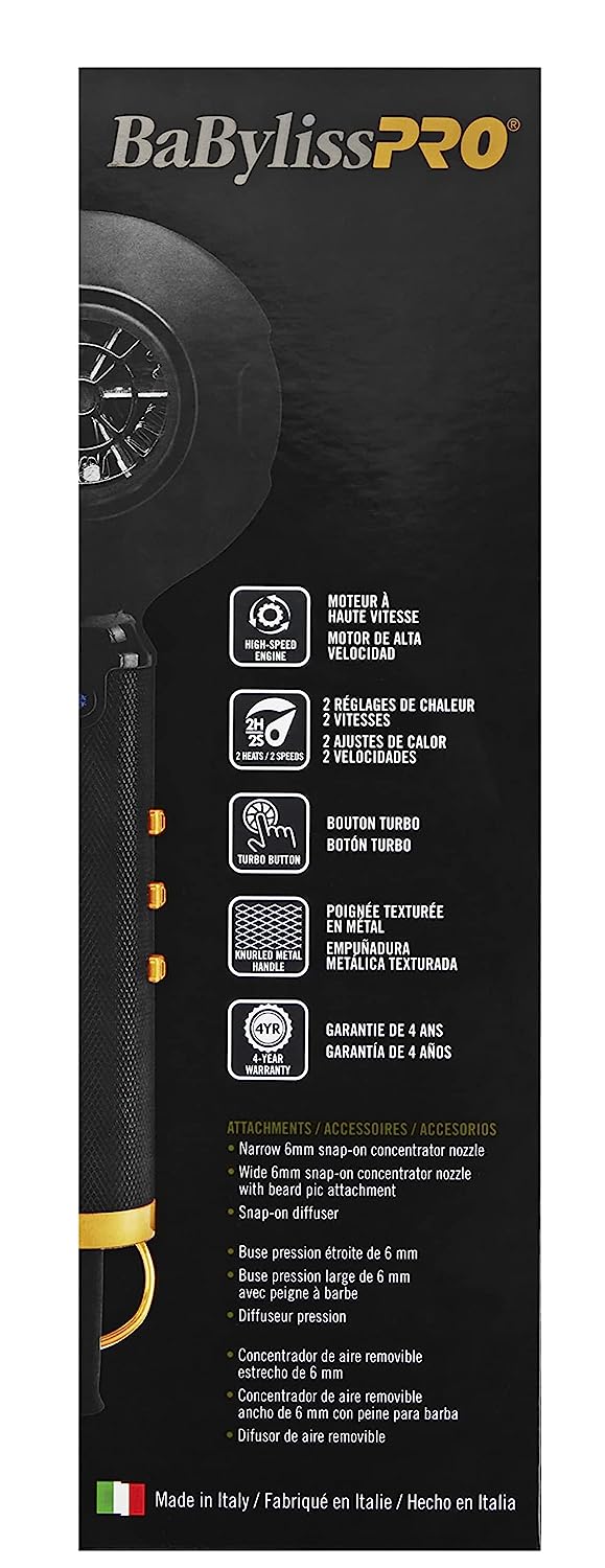 BaBylissPRO BLACKFX Metal Collection