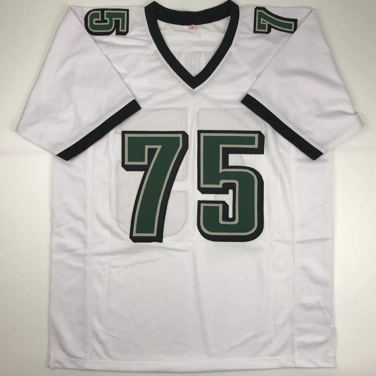 Autographed/Signed Vinny Curry Philadelphia White Football Jersey PSA/DNA COA