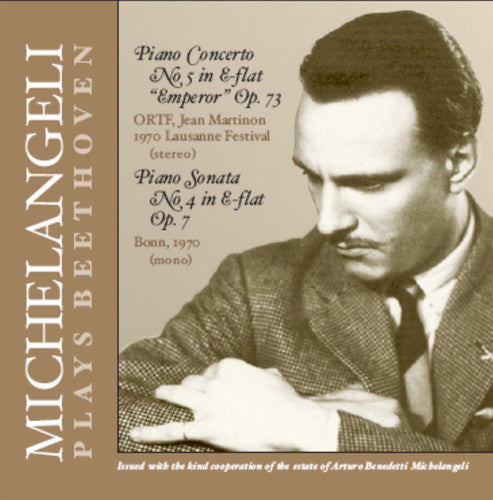 Beethoven / Michelangeli - Michelangeli Plays Beethoven - Music CD