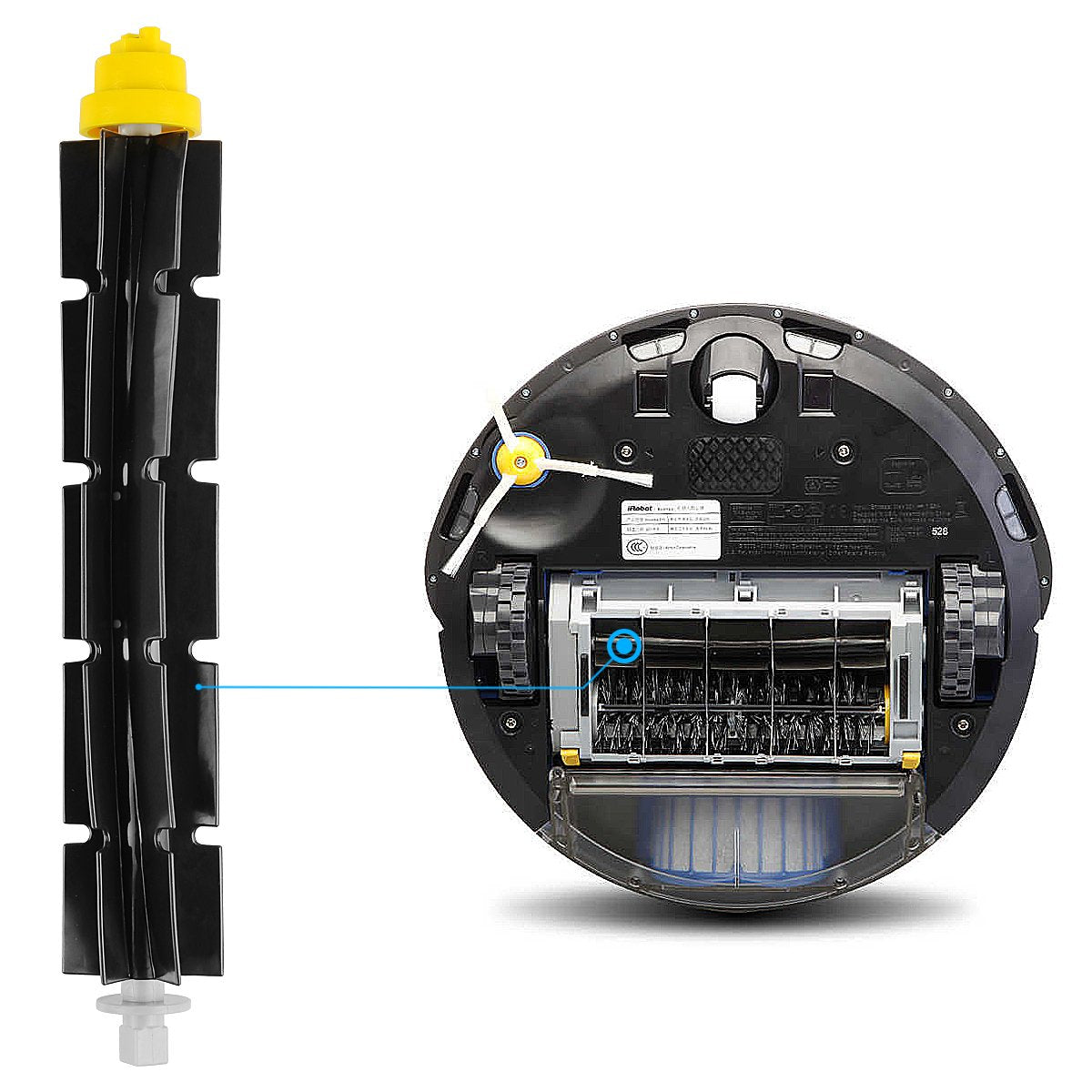 Replacement Parts for Irobot Roomba 500 600 610 620 650 Series Vacuum Cleaner