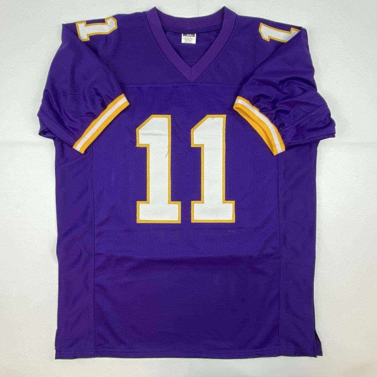 Autographed/Signed Daunte Culpepper Minnesota Purple Football Jersey JSA COA