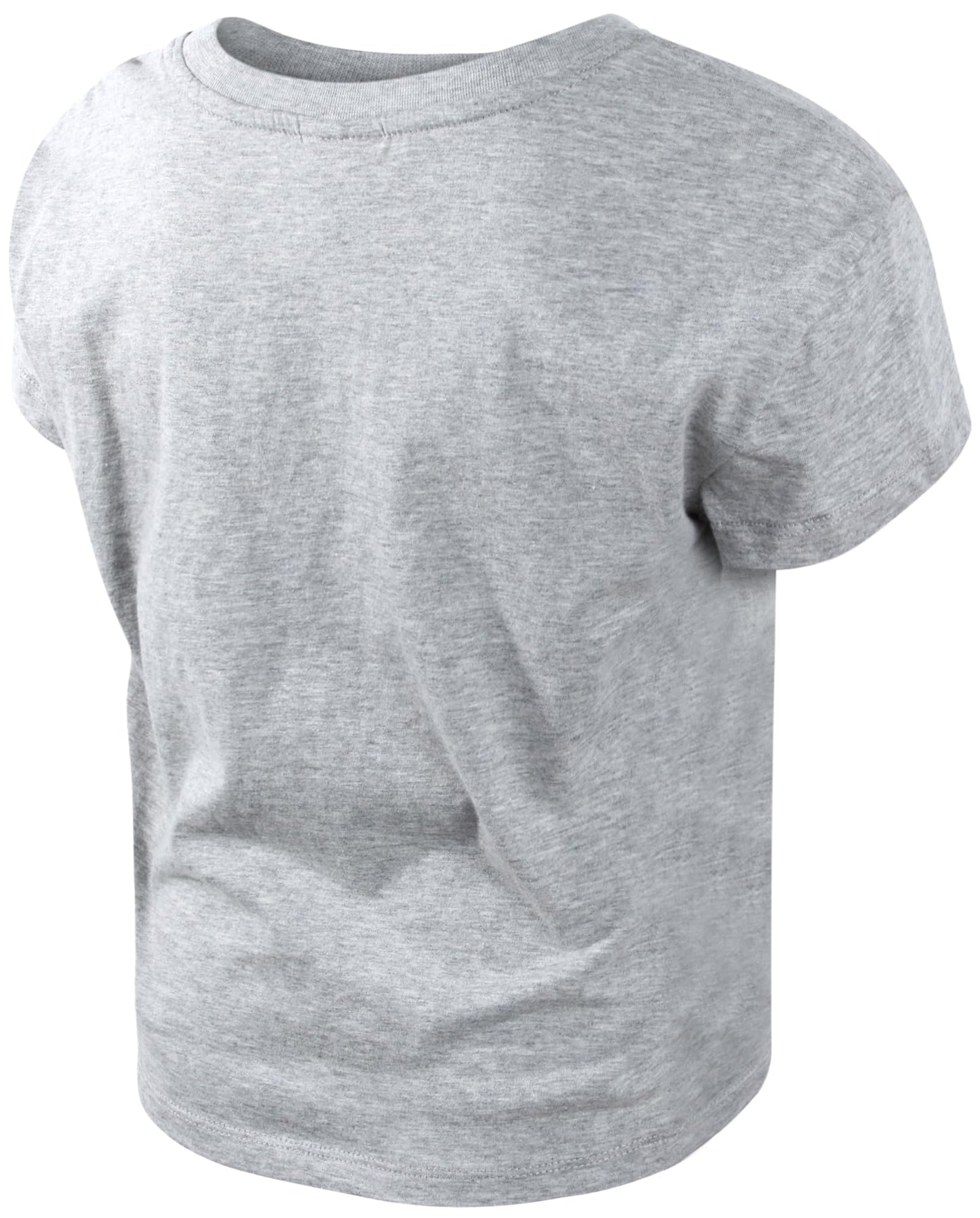 New Balance Girls' Athletic T-Shirt - 3 Pack Active Performance Sports Tee Bundle (7-16), Size 14-16, Grey/Pink/Scorpio