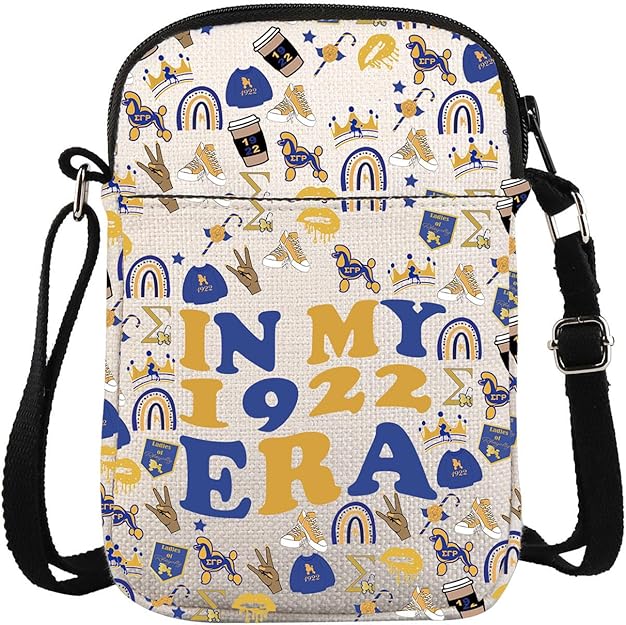 1922 Sorority Crossbody Bag Sisterhood Paraphernalia Gift Greek Sorority Gift In My 1922 Era Bag