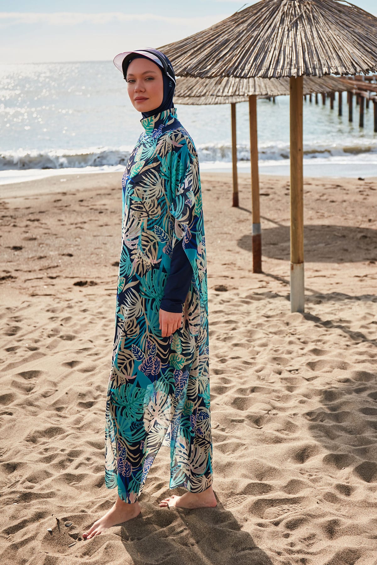Colourful Pareo Kimono P2418
