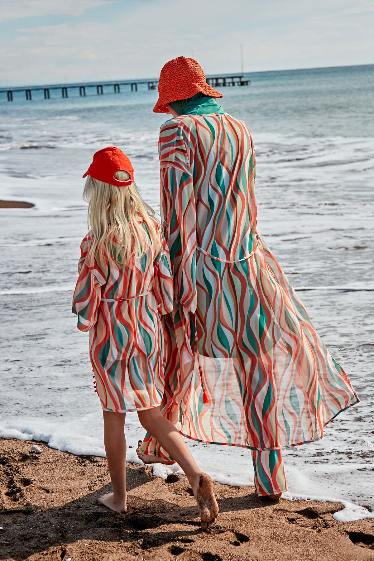 Colourful Pareo Kimono P2422