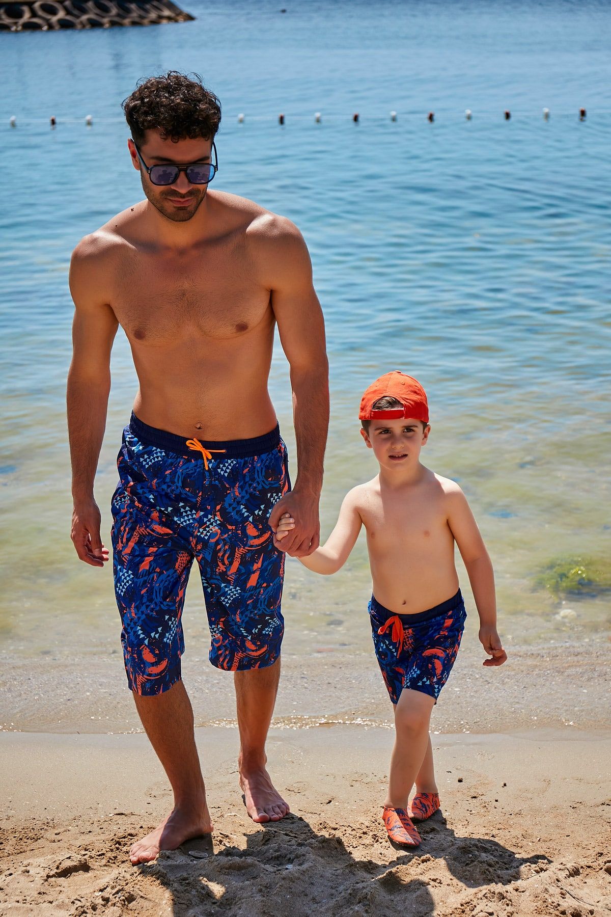 Woven Navy Boys Shorts B2362