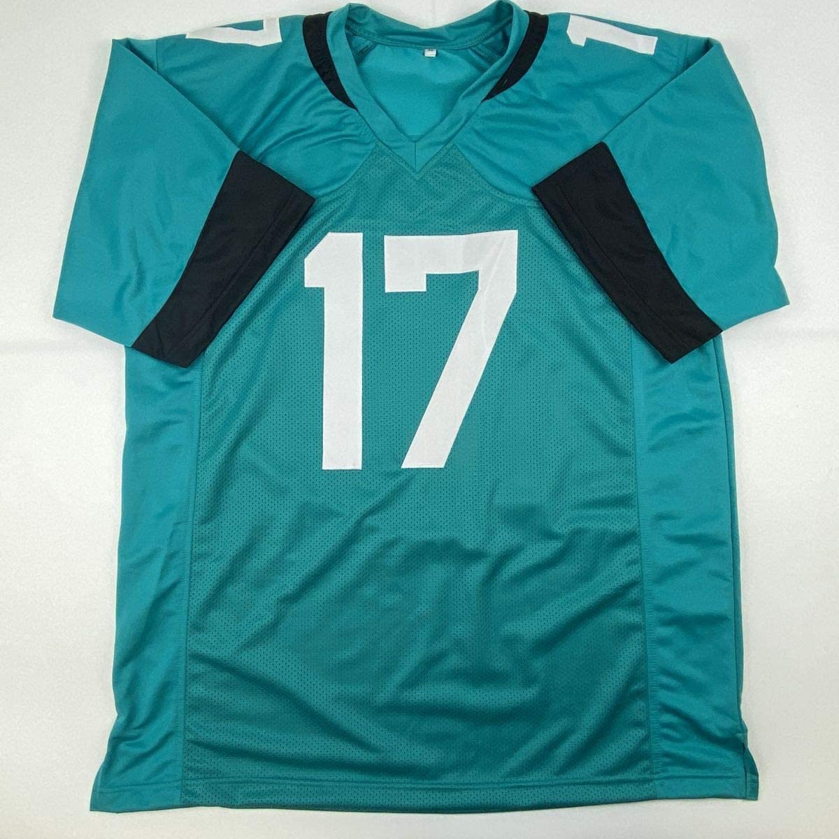 Autographed/Signed DJ D.J. Chark Jacksonville Teal Football Jersey Beckett BAS COA